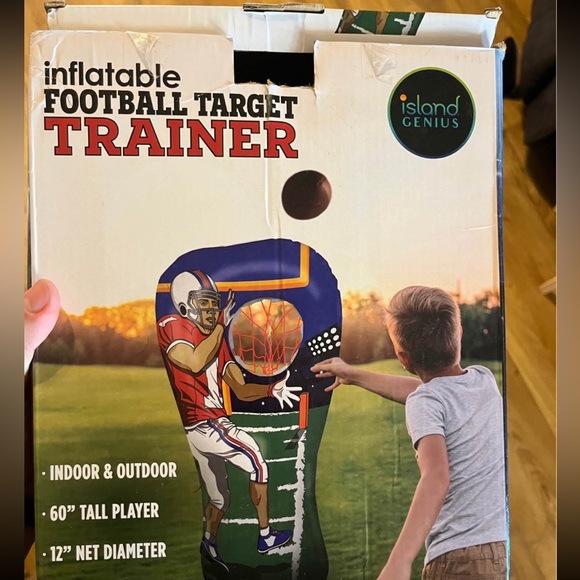 Other - Island Genius Inflatable Football Target Trainer